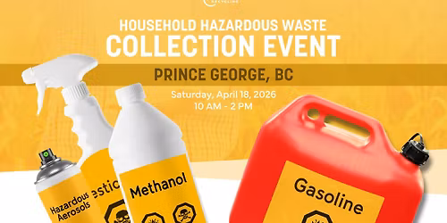 HHW collection event in Prince George, BC