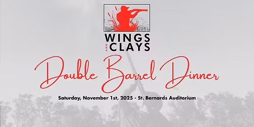 Wings and Clays - Double Barrel Dinner \ud83c\udf74