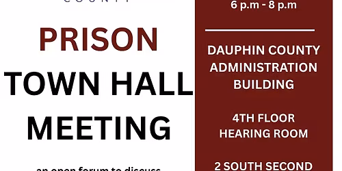 Prison Town Hall (Nov 2025)