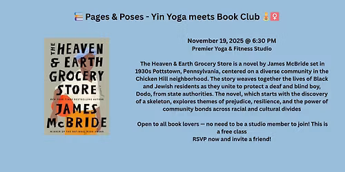 Yoga & Book Club - Free Event