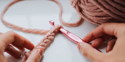 Beginning Crochet (Ages 14+), Sun. April 26, 2026, 1:00 pm \u2013 3:00 pm