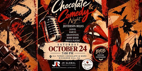 Chocolate & Comedy Night \u2013 Halloween Edition - Richmond Hill