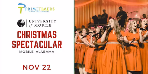 Prime Timers at UM Christmas Spectacular