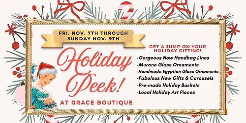 Holiday Peek At Grace Boutique