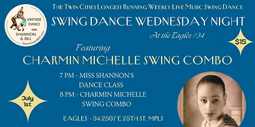 Charmin Michelle at Swing Dance Wednesday Night 7\/1