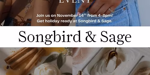 November Holiday Sip & Shop Event