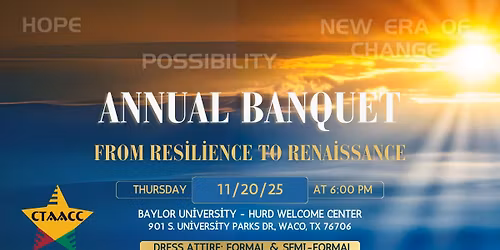 CTAACC Annual Banquet