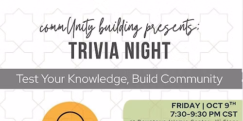 Community Night: Trivia Night