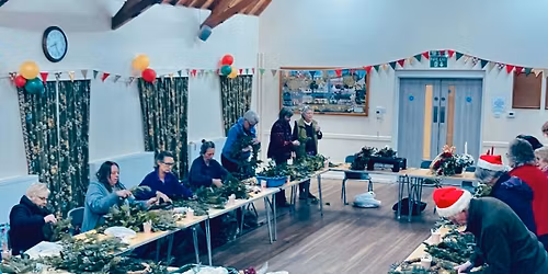 Christmas Wreath\/Table decoration workshop with Cowden Horticultural Society