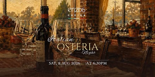 An Italian Osteria Evening at Enzo's Cucina Camden