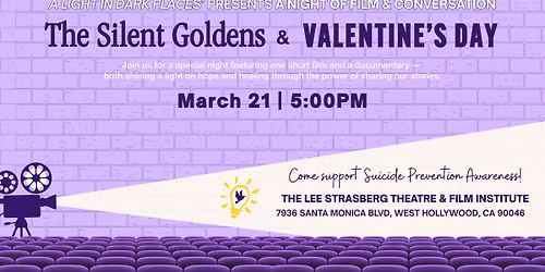 An Evening of Film & Conversation - We're back!