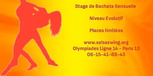 Stage de Bachata Evolutif - Paris