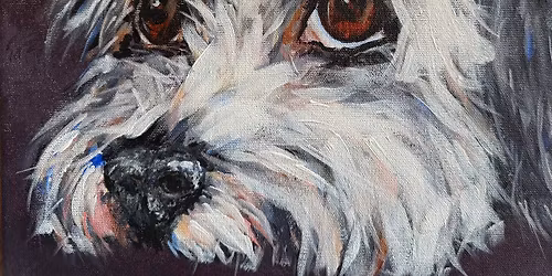Paint this Cutesome Dog at IWFC in Ipswich 9th March 6:30pm