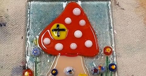 Fairies and Flowers Fused Glass with Spirited Art 5\/9 @5pm