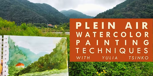 Plein Air Watercolor Painting Techniques