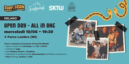 OPEN DAY - ALL IN ONE con SurfWeek | MILANO