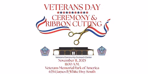 Annual Veterans Day Ceremony\/Ribbon Cutting\/Meal