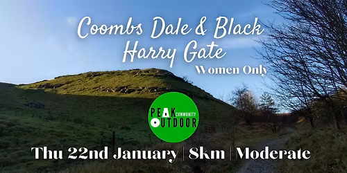 Coombs Dale & Black Harry Gate | 8km | Women only