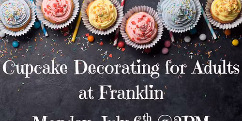 Cupcake Decorating for Adults
