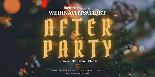 Weihnachtsmarkt AFTER PARTY
