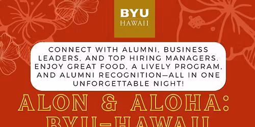 Alon & Aloha: BYU\u2013Hawaii Reunion and Career Night 2025