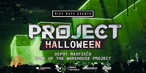 PROJECT HALLOWEEN \ud83c\udf83 Manchester's Biggest Halloween Event! \u2764\ufe0f\u200d\ud83d\udd25 10,000 People!