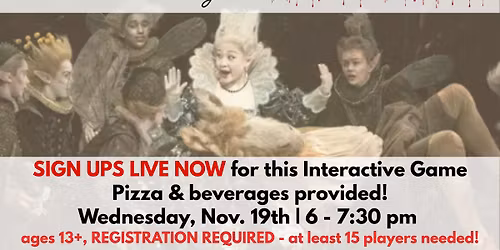 A Midsummer Night's Murder Mystery Game