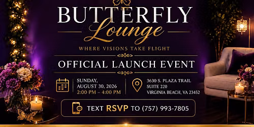 The Butterfly Lounge Grand Launch | Where Visions Take Flight
