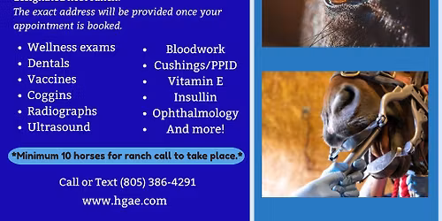 Lancaster & Tehachapi Area In Field Clinic