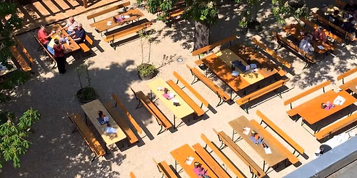  Offizielle Biergarten Er\u00f6ffnung 