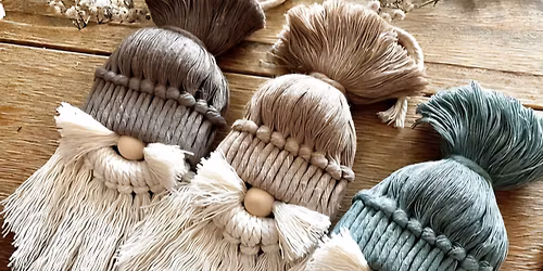 Christmas Macrame decoration workshop