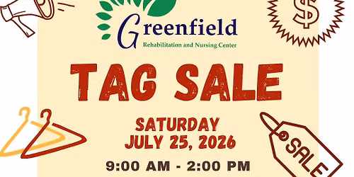 Greenfield RNC TAG SALE
