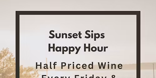 Sunset Sips Happy Hour @ Oak & Oar