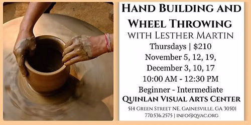 \u200b\u200b\u200b\u200bHand Building and Wheel Throwing