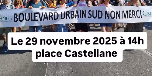 Manifestation STOP au Boulevard Urbain Sud
