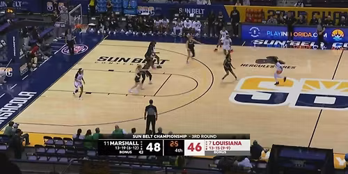 Louisiana Ragin' Cajuns at Marshall Thundering Herd Womens Basketball