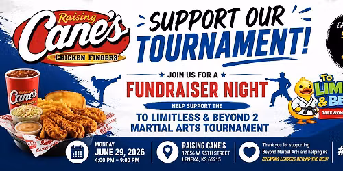๐ Support Our Tournament at Raising Caneโs! ๐ฅ