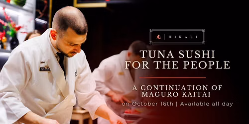 Tuna Sushi For The People 