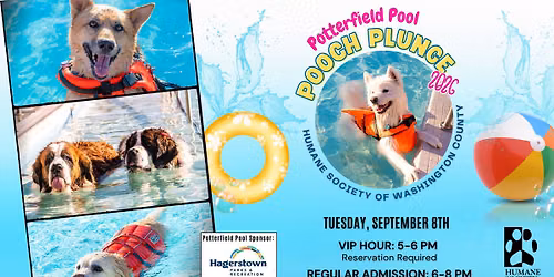 Pooch Plunge at Potterfield Pool