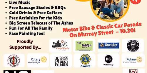 Gawler Community Family Fun Day MEN LEADING CHANGE