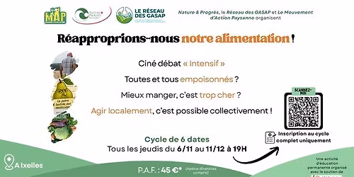 R\u00e9approprions-nous notre alimentation \ud83c\udf0d\ud83e\udd55 6 jours pour agir !