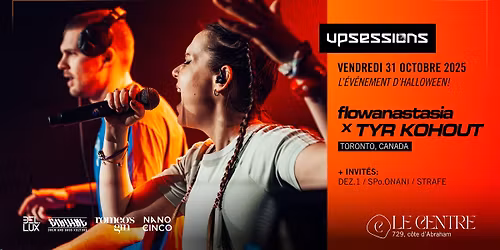 Upsessions 31\/10\/2025 - flowanastasia & Tyr Kohout (Toronto, CA) | Halloween