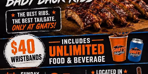Smoked BBQ Ribs-Home Opener Tailgate vs The Panthers
