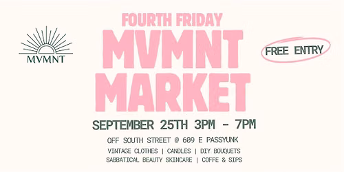 Fourth Friday at MVMNT | Fall Market Edition