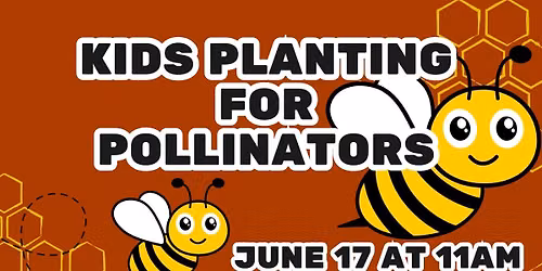Kids Planting for Pollinators