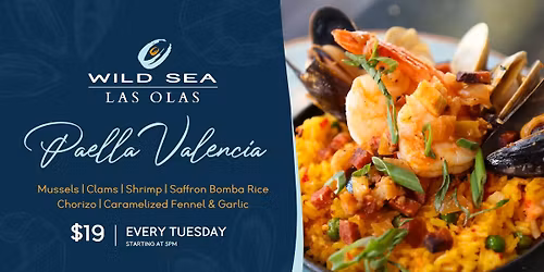 Paella Valencia Tuesdays