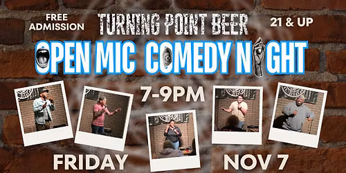 Open Mic Comedy Showcase
