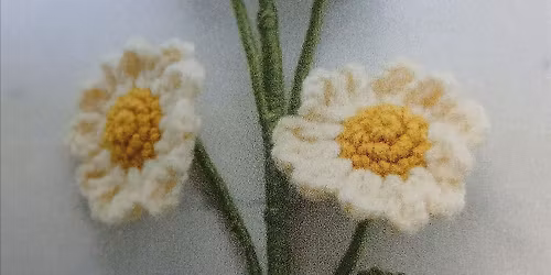 Crochet Flowers Class at Abakhan Shrewsbury