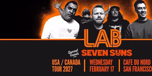 L.A.B - USA \/ Canada Tour 2027 - San Francisco