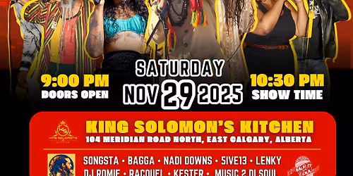RASTAFEST SHOWCASE CALGARY